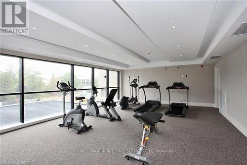 109 - 128 Garden Drive, Oakville, ON - Indoor Photo Showing Gym Room