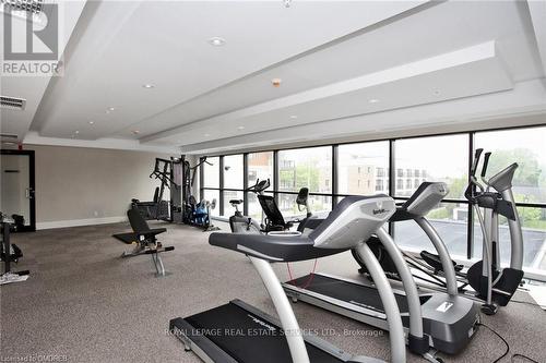 109 - 128 Garden Drive, Oakville, ON - Indoor Photo Showing Gym Room