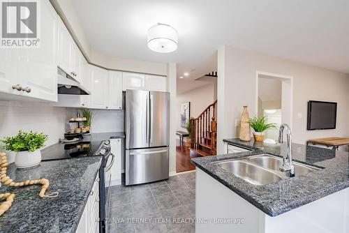 10 Burwell Street, Whitby, ON - Indoor Photo Showing Kitchen With Stainless Steel Kitchen With Double Sink