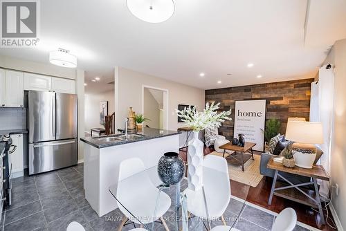 10 Burwell Street, Whitby, ON - Indoor Photo Showing Kitchen With Stainless Steel Kitchen