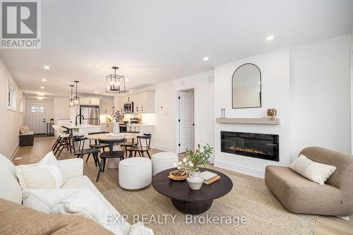 825 St John Street, Merrickville-Wolford, ON - Indoor Photo Showing Living Room With Fireplace