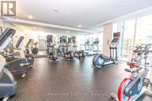 2908 - 4070 Confederation Parkway, Mississauga, ON - Indoor Photo Showing Gym Room