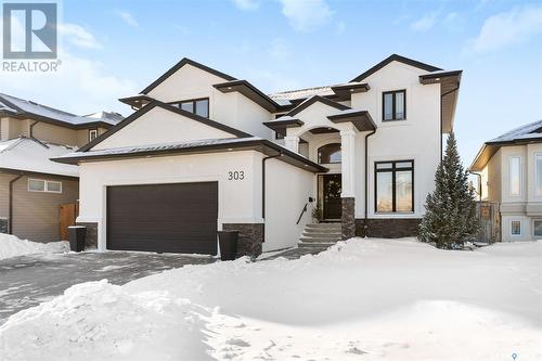 303 Waters Crescent, Saskatoon, SK - Outdoor With Facade