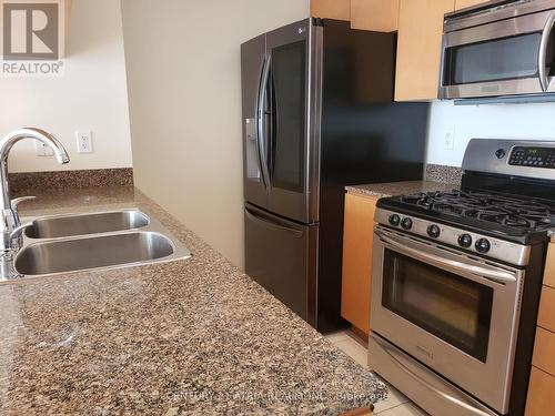 3510 - 35 Mariner Terrace, Toronto, ON - Indoor Photo Showing Kitchen With Stainless Steel Kitchen With Double Sink