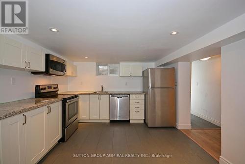 Basemen - 330 Harbord Street, Toronto, ON - Indoor Photo Showing Kitchen With Stainless Steel Kitchen