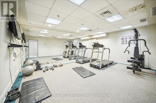 203 - 1 Hycrest Avenue, Toronto, ON - Indoor Photo Showing Gym Room