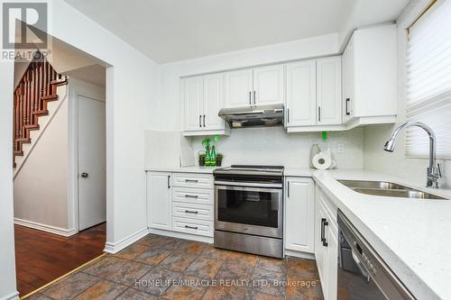 12 Finchgate Boulevard, Brampton, ON - Indoor Photo Showing Kitchen With Double Sink