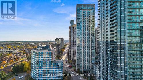 2503 - 225 Webb Drive, Mississauga, ON - Outdoor With Facade