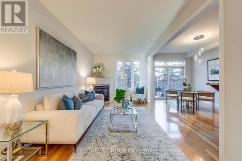 1277 Craigleith Road, Oakville, ON - Indoor Photo Showing Living Room With Fireplace