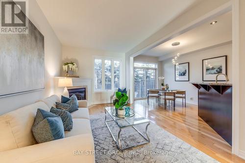 1277 Craigleith Road, Oakville, ON - Indoor Photo Showing Living Room With Fireplace