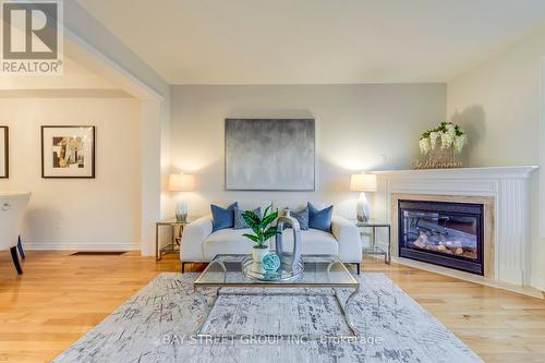 1277 Craigleith Road, Oakville, ON - Indoor Photo Showing Living Room With Fireplace