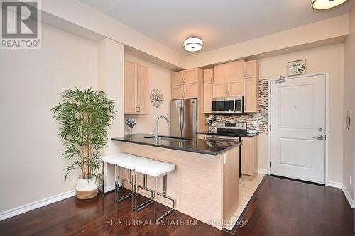 410 - 1360 Costigan Road, Milton, ON - Indoor Photo Showing Kitchen With Stainless Steel Kitchen With Upgraded Kitchen