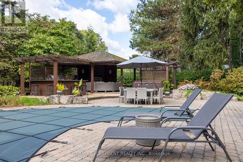 158 Dornie Road, Oakville, ON - Outdoor With In Ground Pool With Deck Patio Veranda