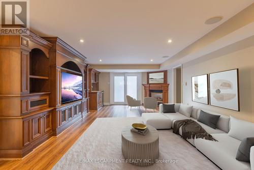 158 Dornie Road, Oakville, ON - Indoor Photo Showing Living Room With Fireplace