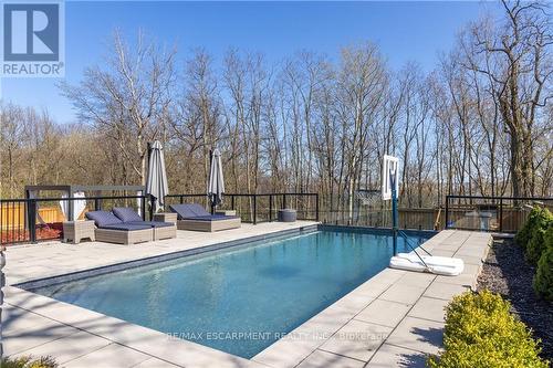 676 Bayshore Boulevard, Burlington, ON - Outdoor With In Ground Pool