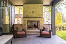 128 Balsam Drive, Oakville, ON  -  Photo Showing Living Room With Fireplace 