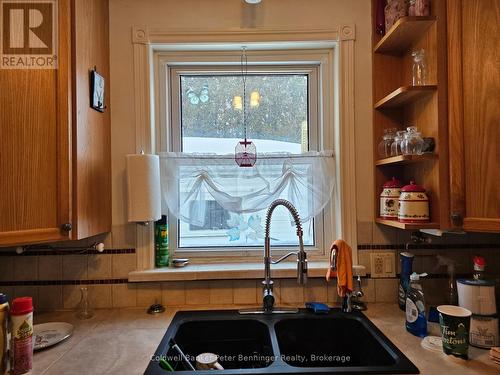 6 Dundas Street, Arran-Elderslie, ON - Indoor Photo Showing Kitchen With Double Sink