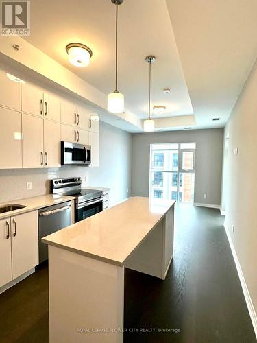 618 - 480 Gordon Krantz Avenue, Milton, ON - Indoor Photo Showing Kitchen With Stainless Steel Kitchen