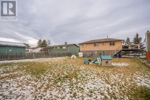 261 Elm Avenue, 100 Mile House, BC - Outdoor With Backyard