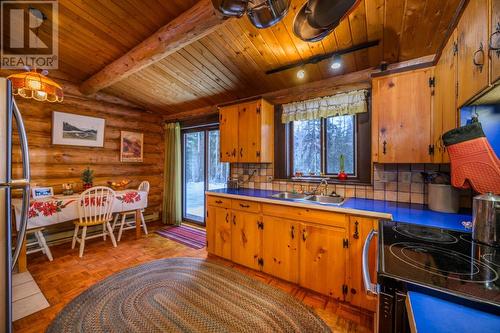 13820 Bergman Road, Prince George, BC - Indoor Photo Showing Kitchen With Double Sink