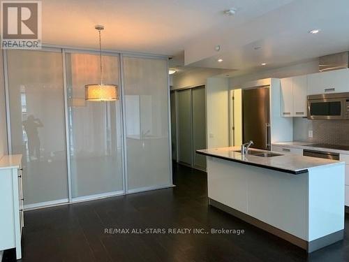 2110 - 88 Park Lawn Road, Toronto, ON - Indoor Photo Showing Kitchen With Double Sink