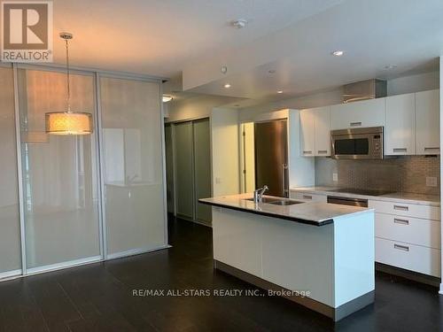 2110 - 88 Park Lawn Road, Toronto, ON - Indoor Photo Showing Kitchen With Double Sink With Upgraded Kitchen