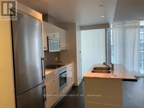 2110 - 88 Park Lawn Road, Toronto, ON - Indoor Photo Showing Kitchen With Double Sink