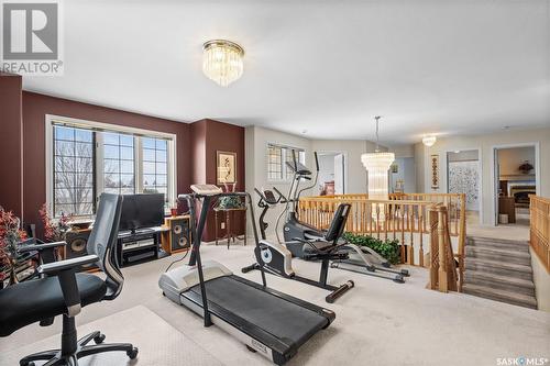 910 Braeside Place, Saskatoon, SK - Indoor Photo Showing Gym Room