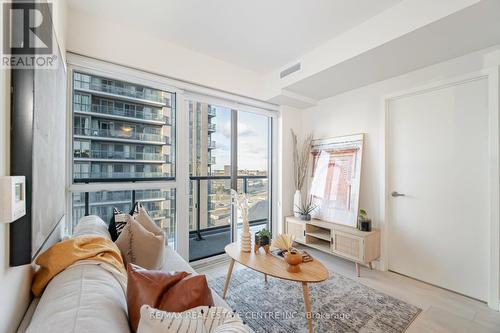 1103 - 2 Sonic Way, Toronto, ON - Indoor Photo Showing Living Room