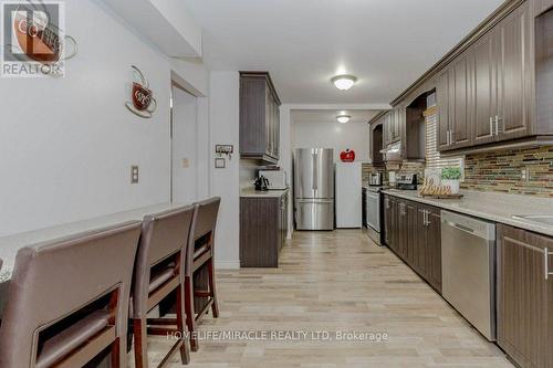 66 Ebby Avenue, Brampton, ON - Indoor Photo Showing Kitchen With Stainless Steel Kitchen