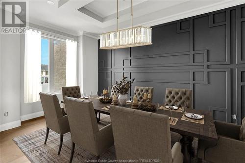 4880 Terra Bella Drive, Lasalle, ON - Indoor Photo Showing Dining Room