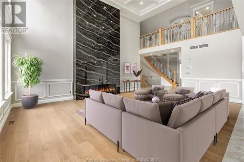 4880 Terra Bella Drive, Lasalle, ON - Indoor With Fireplace