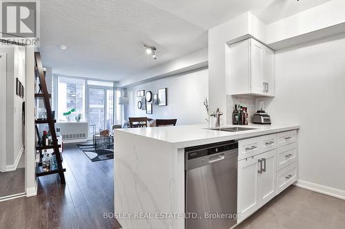 1705 - 4978 Yonge Street, Toronto, ON - Indoor Photo Showing Kitchen With Double Sink