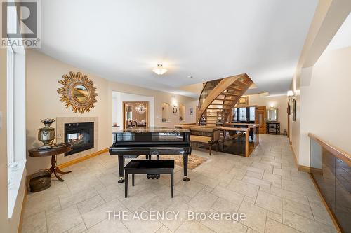 335 River Oak Place, Waterloo, ON - Indoor Photo Showing Other Room With Fireplace