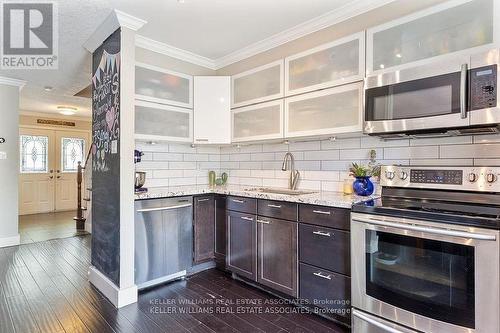 57 Gilgorm Road, Brampton, ON - Indoor Photo Showing Kitchen With Upgraded Kitchen