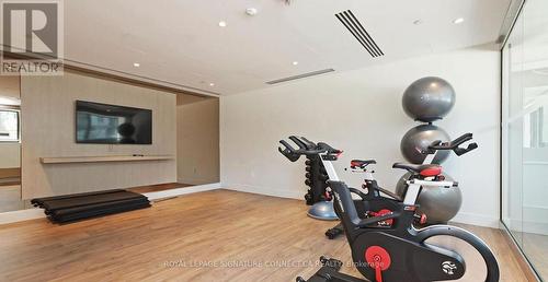 1008 - 50 Power Street, Toronto, ON - Indoor Photo Showing Gym Room