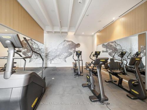 703-5 Soudan Ave, Toronto, ON - Indoor Photo Showing Gym Room