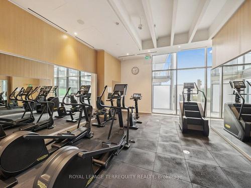 703-5 Soudan Ave, Toronto, ON - Indoor Photo Showing Gym Room