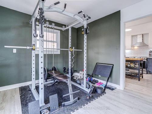 124 Ormond Dr, Oshawa, ON - Indoor Photo Showing Gym Room