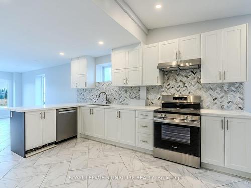 19758 Centre St, East Gwillimbury, ON - Indoor Photo Showing Kitchen With Upgraded Kitchen