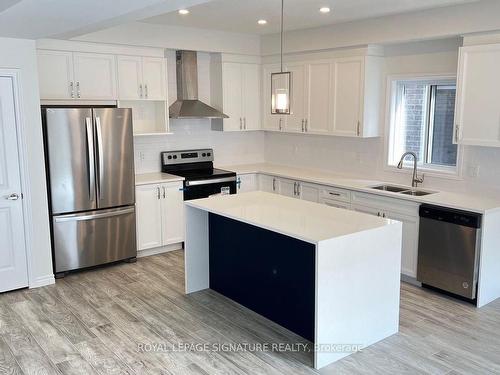 3128 Turner Cres, London, ON - Indoor Photo Showing Kitchen With Double Sink With Upgraded Kitchen