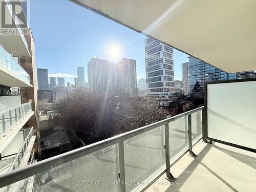 601 - 308 Jarvis Street, Toronto, ON - Outdoor With Balcony With Exterior