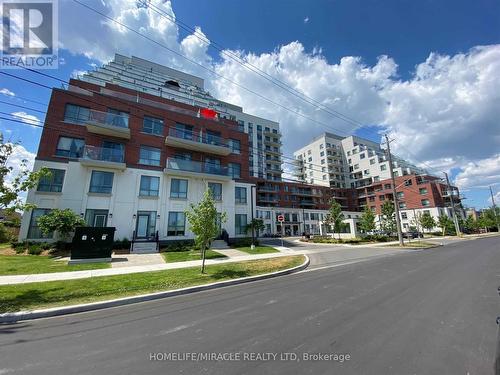 619 - 22 East Haven Drive, Toronto, ON - Outdoor With Balcony With Facade