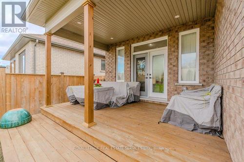 9 - 6 Beckett Drive, Brantford, ON - Outdoor With Deck Patio Veranda With Exterior