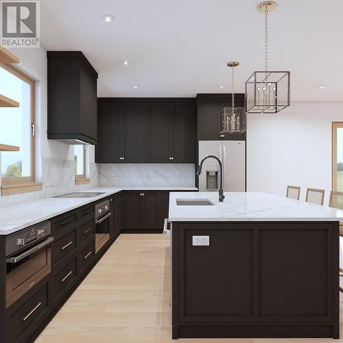 1005 Basin Lane, Revelstoke, BC - Indoor Photo Showing Kitchen With Upgraded Kitchen