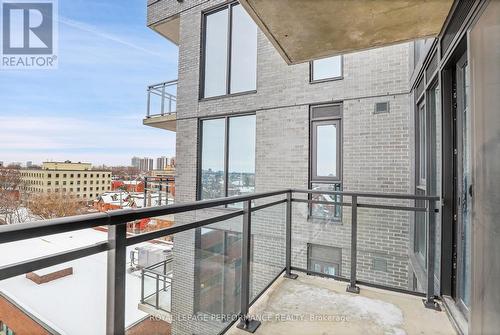 618 - 10 James Street, Ottawa, ON - Outdoor With Balcony With Exterior