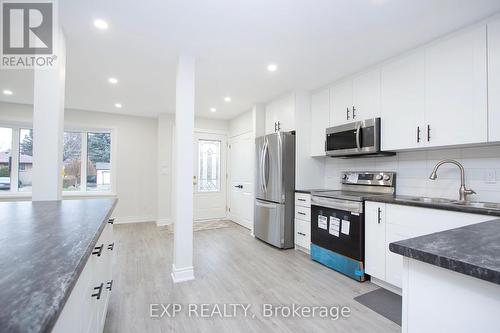 510 Nipigon Street, Oshawa, ON - Indoor Photo Showing Kitchen With Double Sink