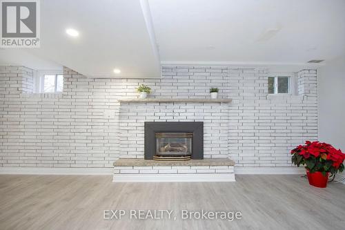 510 Nipigon Street, Oshawa, ON - Indoor Photo Showing Living Room With Fireplace