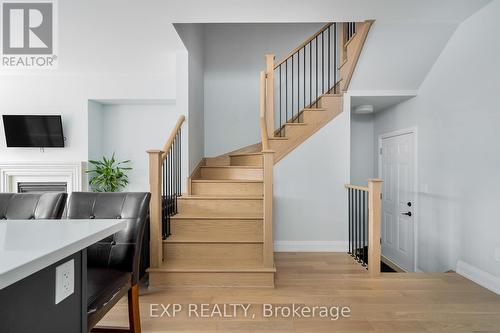 34 Periwinkle Road, Springwater, ON - Indoor Photo Showing Other Room With Fireplace