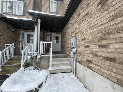 View of exterior entry - 11 Sorrento Street, Kitchener, ON - Outdoor